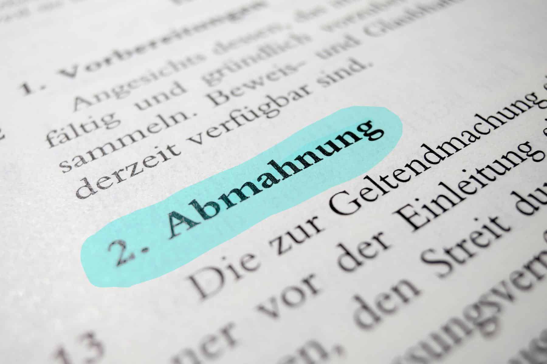 Abmahnung Mieter - Wann Vermieter Mieter abmahnen dürfen - Ratgeber zur Mieterabmahnung