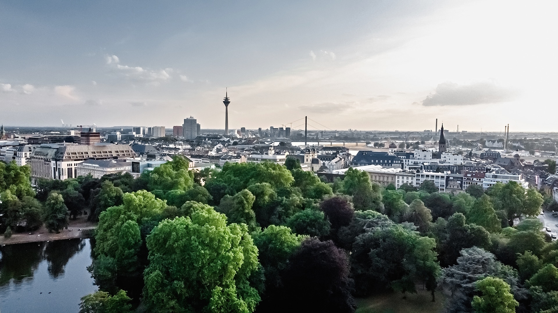 Geschäftsräume der Ersten Hausverwaltung Düsseldorf an der Berliner Allee